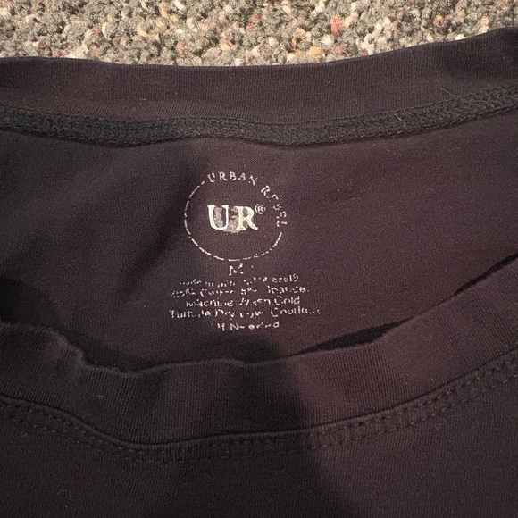 Urban Renewal Black Short Sleeve Tee - Picture 2 of 2